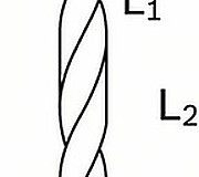 Механизированные сверла по древесине с острием M (с 2 предварительными режущими кромками)