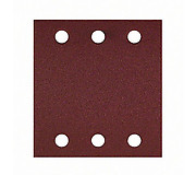 Шлифлисты для виброшлифмашин, Best for Wood, 115x107 мм, 6 отверстий