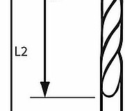 Свёрла по металлу HSS-G с шестигранным хвостовиком 1/4"