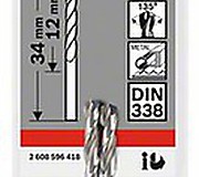 Свёрла по металлу HSS-G Topline, DIN 338