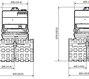 Двухвальцовый траншейный уплотнитель Atlas Copco LP8504