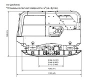 Реверсивная дизельная виброплита Atlas Copco LH804 E