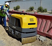 Двухвальцовый ручной виброкаток Atlas Copco LP6505