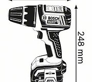 GSR 14,4 V-LI + GLI PortaLED 136 Professional